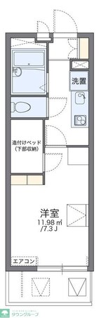 レオパレスアンテルブルグIIの物件間取画像